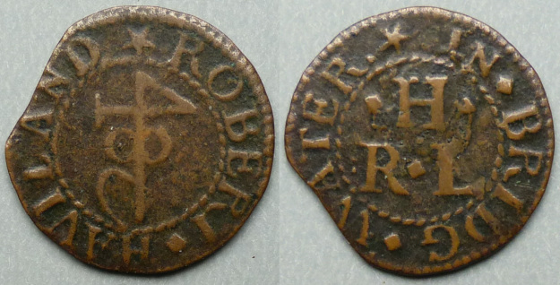 Bridgwater, Robert Haviland farthing token